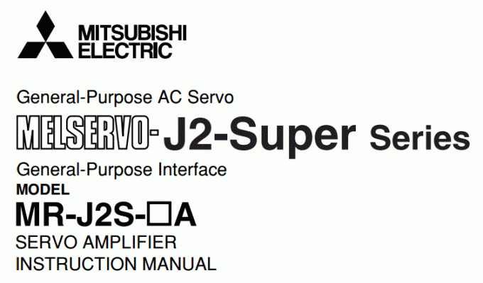 MR-J2S-40A-EG011三菱電機の運転します/Dcサーボ アンプOEM ODMサービス 0