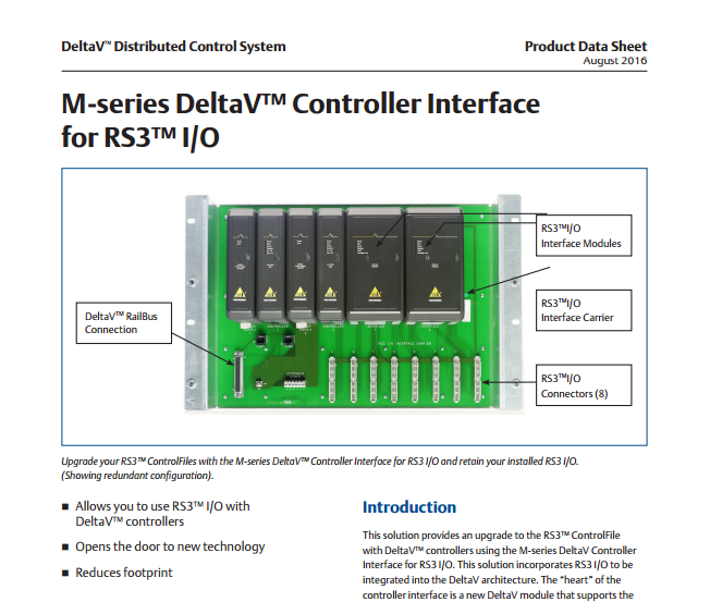DeltaV 8PTのアナログの雄鹿の重複モジュール、KJ3221X1 BA1の雄鹿のインタフェース・モジュール 0