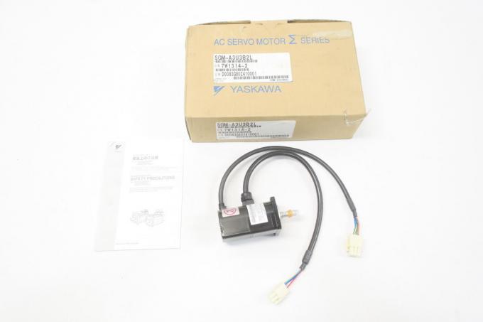 Yaskawa 0.095 Nm200vAC 30W 3000RMP ACサーボ モーターSGM-A3U3B2L産業サーボ モーター 0