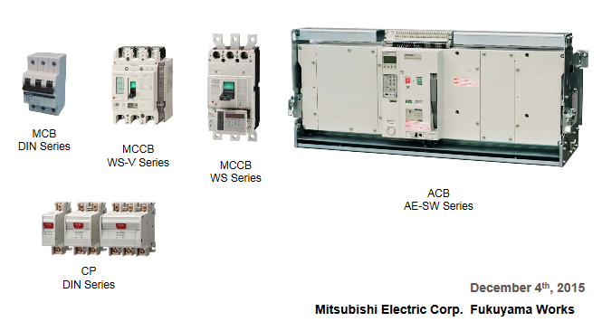三菱電機3200Aの空気遮断器AE3200-SS 3P低電圧ACB WS1NA-P3 0