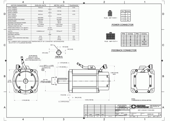 YASKAWA USAMED-12VW2 1.2kWの全体封じられた、自己冷却されたタイプ、1024 P/Rの絶対的存在、新しい原物。 0