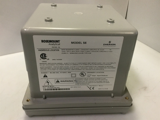 56-03-22-38-HT EMERSON アナライザー デュアル入力制御 265VAC 50/60HZ 20 ワット