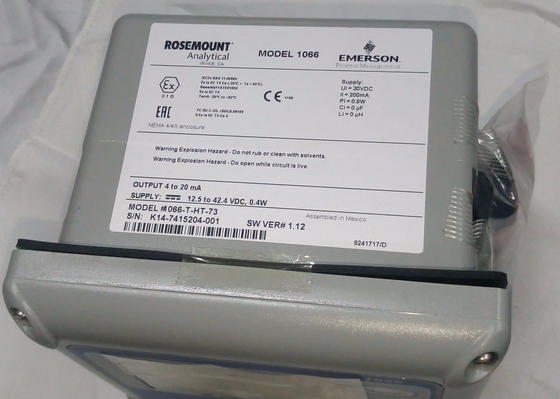 1066-T-HT-73 EMERSON シングルチャネルトランスミッター パワー 26-16 AWG センサー入力