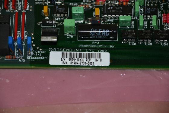 01984-2731-0001 EMERSON PCB制御ボード インプット温度 FIC RS3