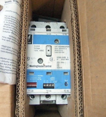 W200M3CFCY4Y7 WESTINGHOUSE アドバンテージ スタート 3 ポール 逆向きのネマ 3 段階