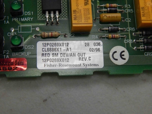 EMERSON CL6886X1-A1 12P0269X012 アナログ端子盤、新品およびオリジナル。