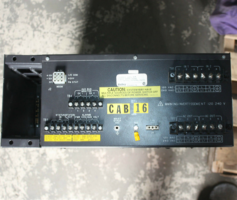 ABB IEPEP03 Power Entry Panel 120 - 240 Vac With AC Transfer Module / Bus Monitoring