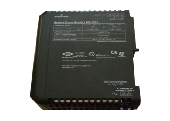KJ1501X1-BC1 12P2186X032 VE5008 | EMERSON Delta V システム デュアル DC 冗長電源モジュール