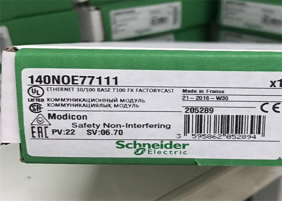 Schneider Modicon Quantum PLC 140NOE77111 イーサネット ネットワーク TCP/IP モジュール