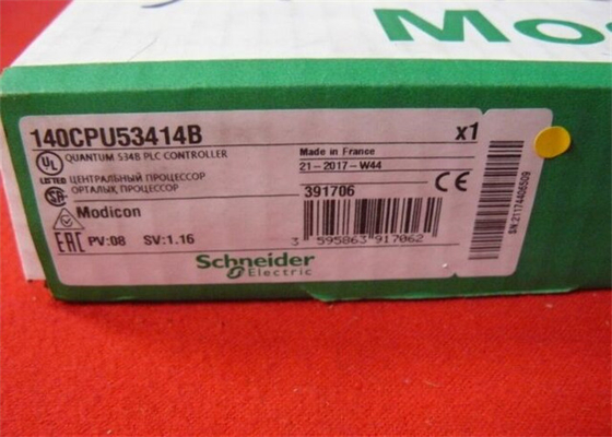 140CPU53414B 80486 SCHNEIDER モディコン量子PLC自動化プラットフォームプロセッサ