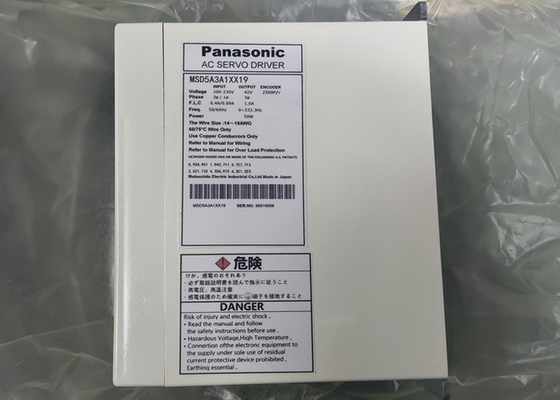 Panasonic 2500P AC ドライブ MSD5A3A1XX19 モーター ドライブ 50W サーボ パワー アンプ