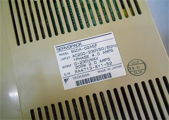 ヤスカワ SGDA-02ASP ACサーボアンプ 230V 新品 オリジナルボックス
