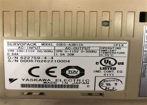 Yaskawa 0.03W Servo Drives SGDS-A3B12A Brand New Original Box