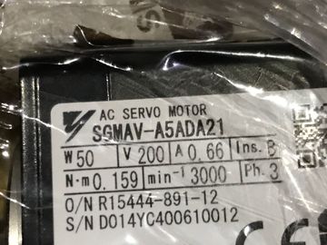 SGMAV A5ADA21 Three Phase AC Servo Motor , High Speed High Torque Servo Motor