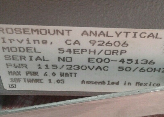 54EPH-ORP-01 FISHER 解析器 コントローラー 指示 解析器 電源 115/230VAC