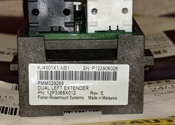 エマーソンKJ4001X1-NB1ケーブルのエクステンダーの二重左のエクステンダー8 Amp 12.6 VDC Localbus