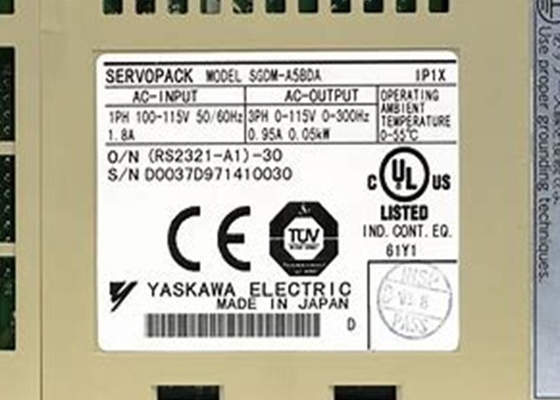 全新ヤスカワ産業用サーボドライブ SGDM-A5BDA オリジナル