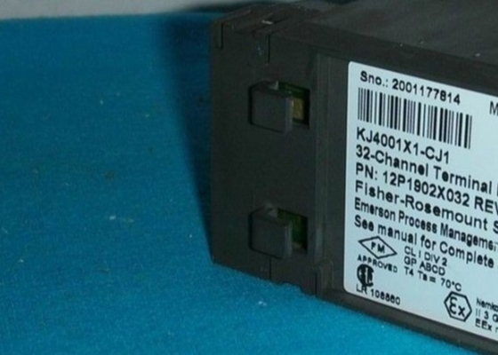 EMERSON KJ4001X1-CJ1 32チャンネル端子ブロック 30 VDC 1mmピーク 150Hz