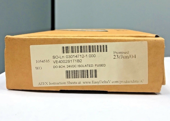 エマーソンVE4002S1T1B2の入力モジュール8CH 24VDCはターミナル ブロックと隔離した