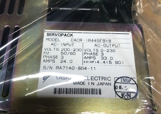 安川電機 CACR-IR44SFBY8 ACモータードライブ 4.4kW 容量 3相 50/60Hz 24アンペア