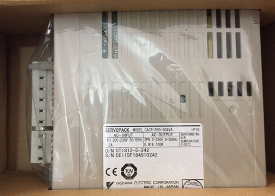 CACR-R90-S04VA YASKAWAのサーボ ドライブ200-230V 100W PLCのプログラム可能な論理のコントローラー