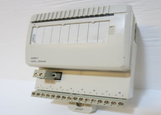 3BSE020512R1 ABB AI801のアナログ入力モジュール8 CHの単一の終えられた単極入力を