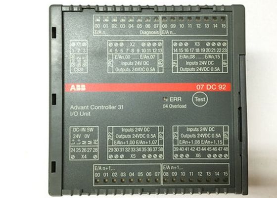 ABB 07DC92デジタル私OモジュールGJR5252200R0101 24 V DC IP20の小さい装置