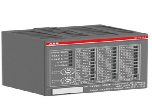 CI501-PNIO 1SAP220600R0001 S500バス モジュール8DI 8DO 4AI PLCのトランジスター