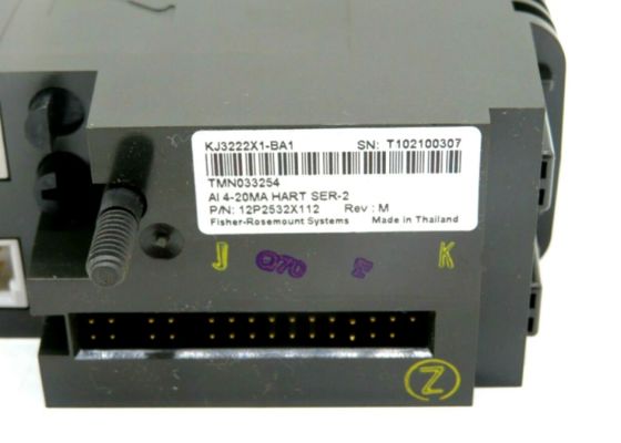KJ3222X1-BA1 ローズマウント・エマーソン リデンダンスの電源モジュール 8PT アナログ HART 入力