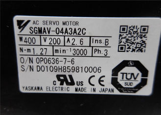 400W 200V AC Industrial Servo Motor NIB 20 BIT 11.24 Lb - In Yaskawa SGMAV-04A3A2C