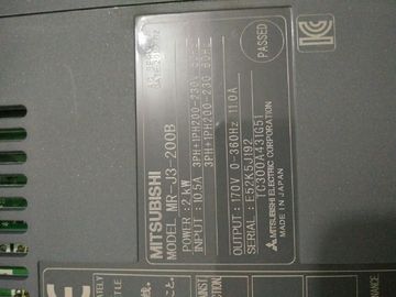 MITSUBISHI 2KW Servo Amplifier MR-J3-200A / MR-J3-200B MR-J3 Series AC Driver