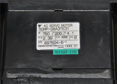 産業YASKAWA ACサーボ モーター750W 3000RPM SGMP-08A3TE31