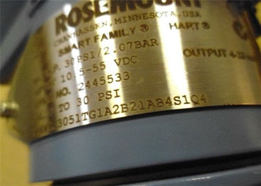 Rosemount 3051TG In Line Pressure Transmitter -14.7 to 30PSI  3051TG1A2B21AB4M5K5