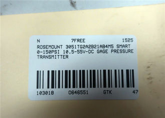 Rosemount 3051TG In-Line Pressure Transmitter 3051TG2A2B21AB4M5E5 -14.7 to 150PSI