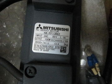 Mitsubishi AC SERVO MOTOR HA-FF13CB-UE HAFF13CBUE NEW ORIGINAL 100W MOTORS