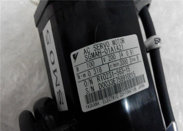 産業YASKAWAのサーボ モーター100W 0.91A 0.318N.m日本SGMAH-01A1A21