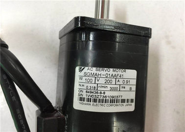 産業サーボ モーターYaskawa電気100w ACサーボ モーター200v 3000RPM SGMAH-01AAF41