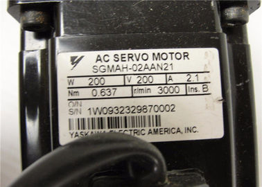 SGMAHシグマII日本YASKAWA 0.637N.mサーボモーターINsB SGMAH-02AAN21