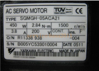 New Industrial Servo Motor 1500RMP 3.8A AC SERVO DRIVER MOTOR SGMGH-05ACA21