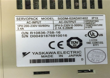 Yaskawa AC Industrial Servo Motor SGDM-02ADAY402 200W 200Volt  3000RPM