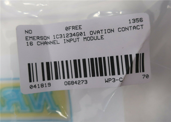 1C31234G01 PLCの入力モジュールのエマーソンWestinghouseのアナログの入出力モジュール