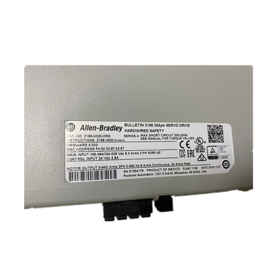 ロックウェル アレン ブラッドリーKinetix 5500サーボ ドライブ1および3段階190 - 528の入力VACの2198-H003-ERS