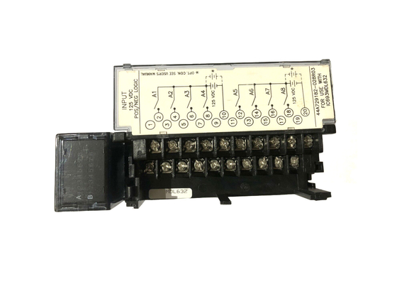 GE FANUC IC693MDL632の125ボルトDCの陽性/負論理の入力モジュール