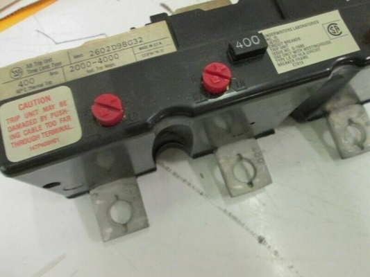 HLA3400T 2602D98G32 CUTLER HAMMER CIRCUT BREAKER TRIP UNIT LA 400AMP FR TRIP UNIT 3POLE