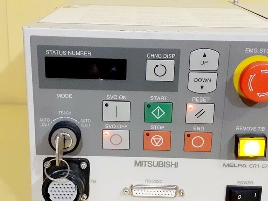 CR1-571-S11 Industrial Robot Controller ,0.7KVA, 50~60 HZ, 230V/AC max,  the weight have 8kg ,new of  Mitsubishi.