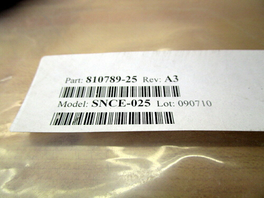 Emerson SNCE-025 810789-25  Cable  brand new and original,sional can perform FFT and machine simulations.