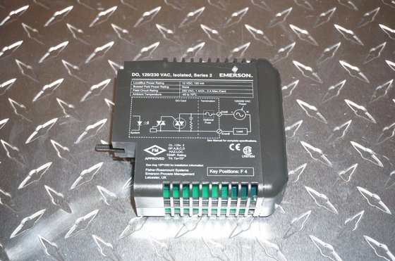 EMERSON VE4002S2T1B1 KJ3209X1-BA1 Input Module 115/230VAC 8 Channel