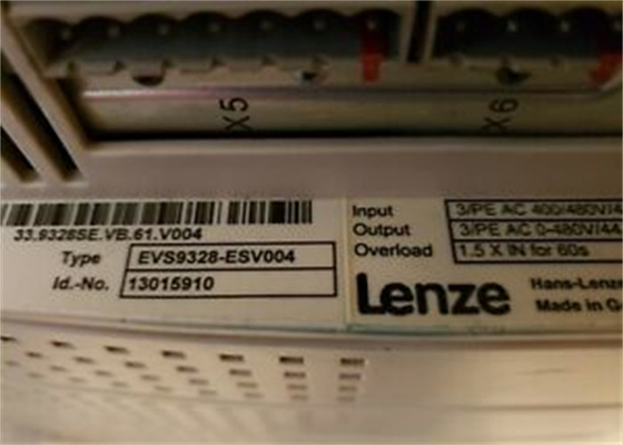 Lenze EVS9328-ESV004 サーボ コントローラー 9300 シリーズ 400/480 VAC 22-30 KW 29.5-40.2 HP