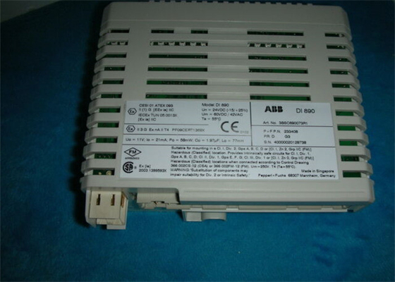 ABB DI890 デジタル入力モジュール 8 Ch 本質安全インターフェース 3BSC690073R1