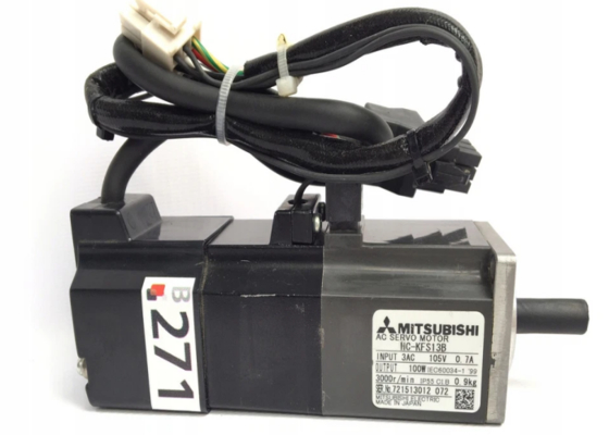 HC-KFS13B Industrial Servo Motor 200V AC New Original Condition One Year Warranty